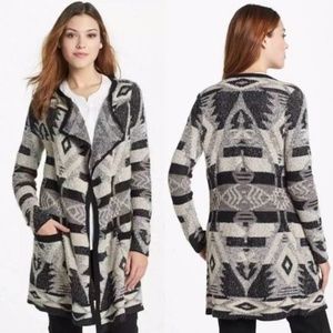 Lucky Brand Western Long Cardigan